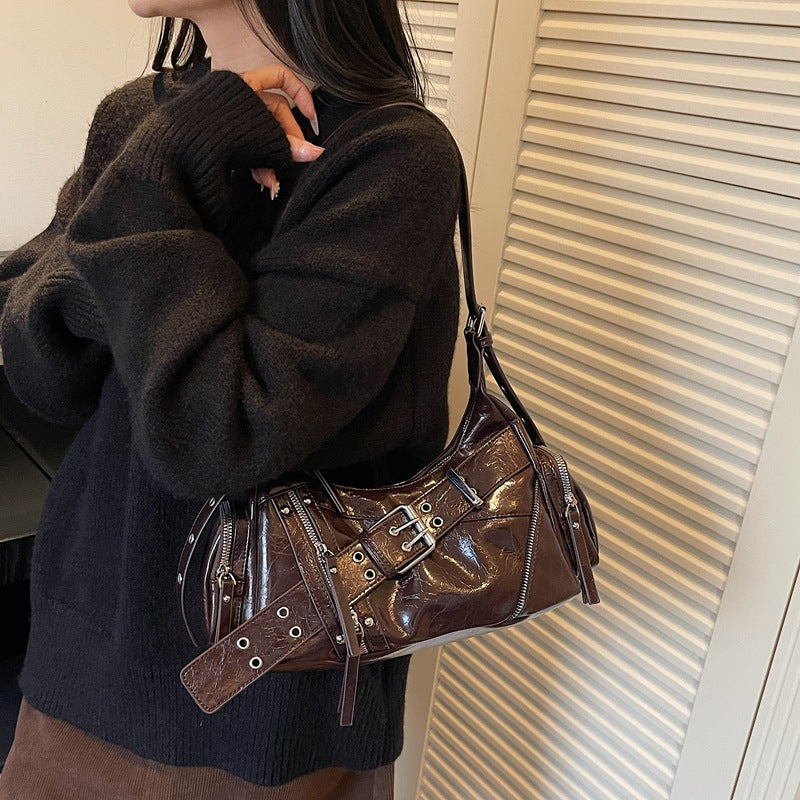 Motorcycle Retro Commuter One Underarm High Sense Bags