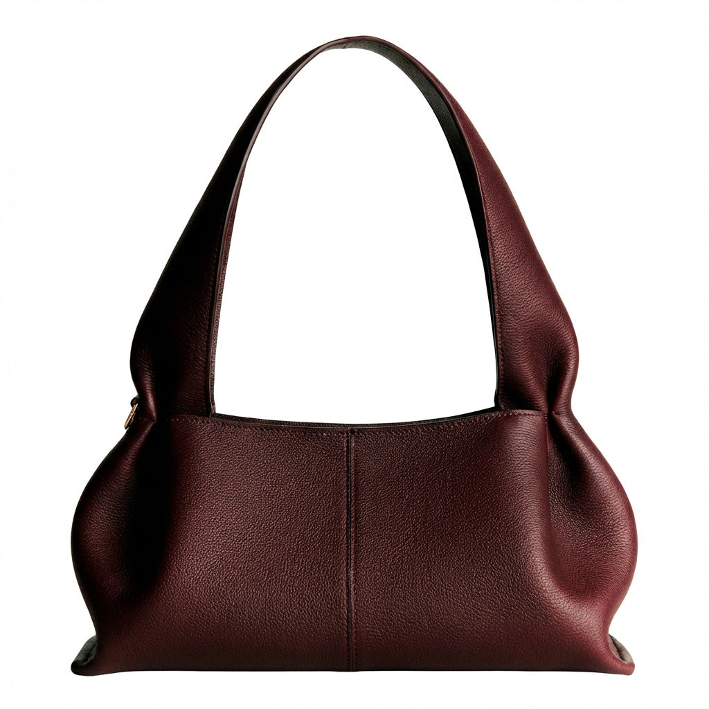 Women's Simple Elegant Cloud Wave Niche Design Handbags