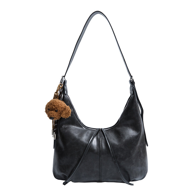 Women's Retro Large Capacity Underarm Artistic Commuter Women's Shoulder Bag