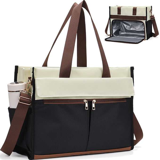 Women's Lunch Suitcase Thermal Insulation Box Waterproof Handbags