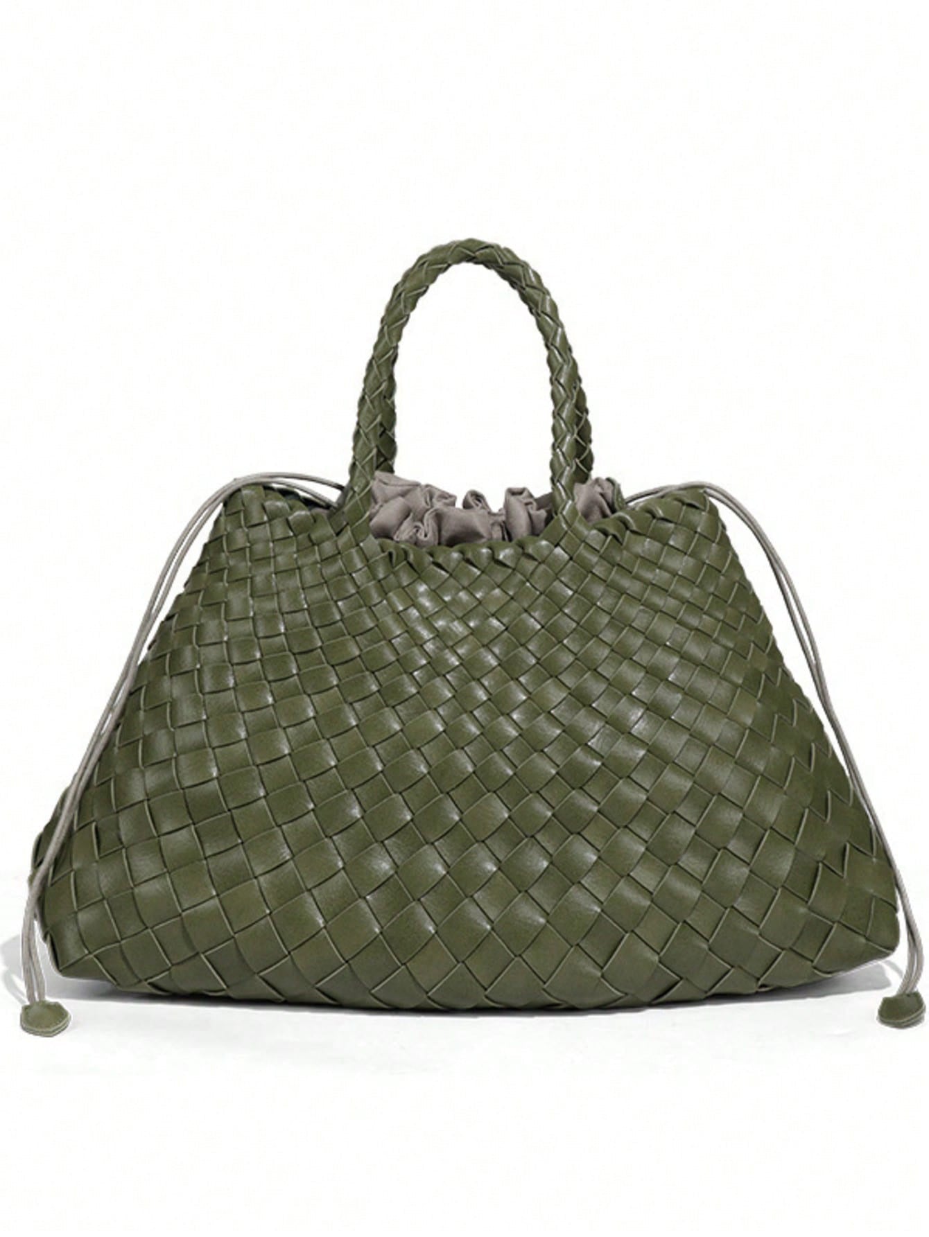 Trendy Design Light Luxury Simplicity Woven Vegetable Women's Handbag