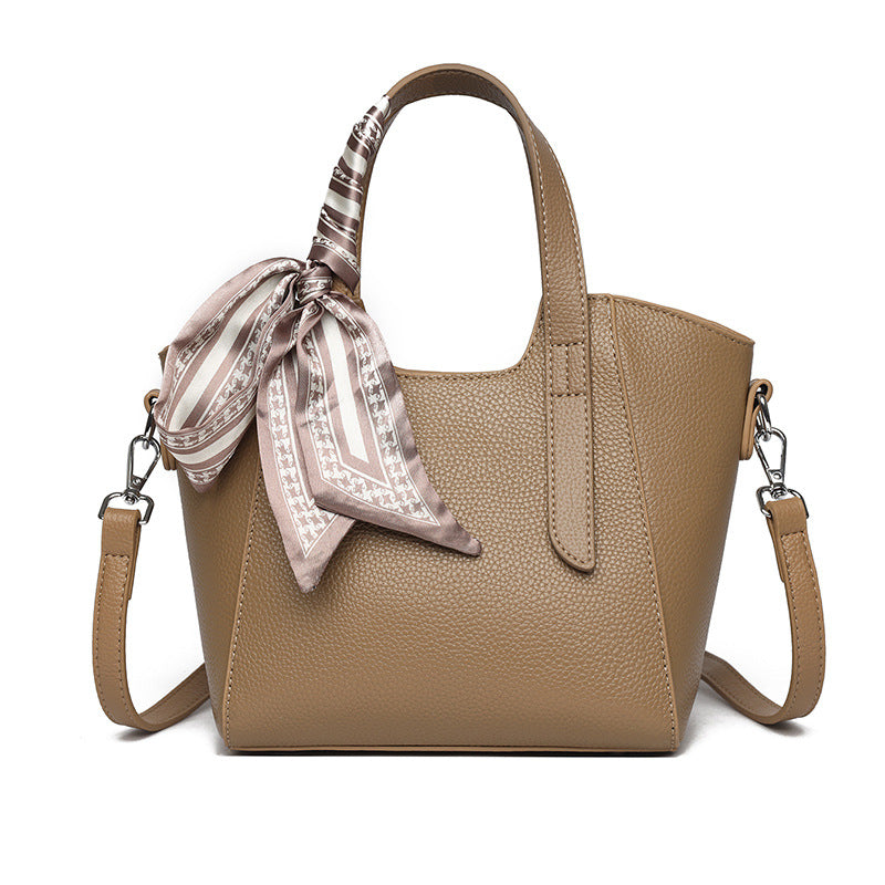 Women's Leather Fashion High Sense Commute For Women's Handbag