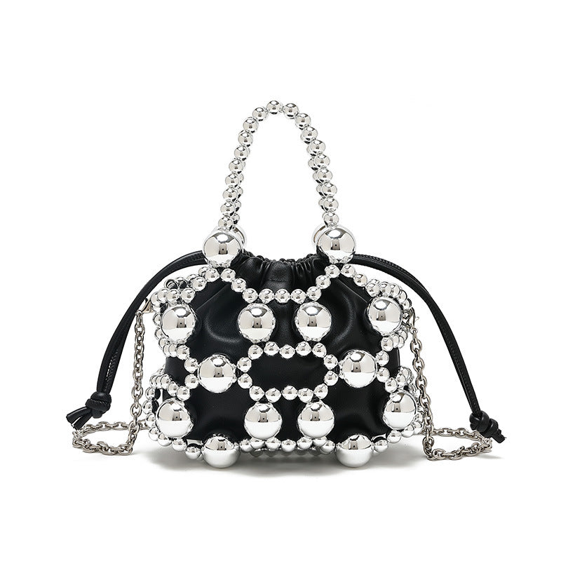 Women's High-grade Fashion Metal Beaded Summer Trendy Bags
