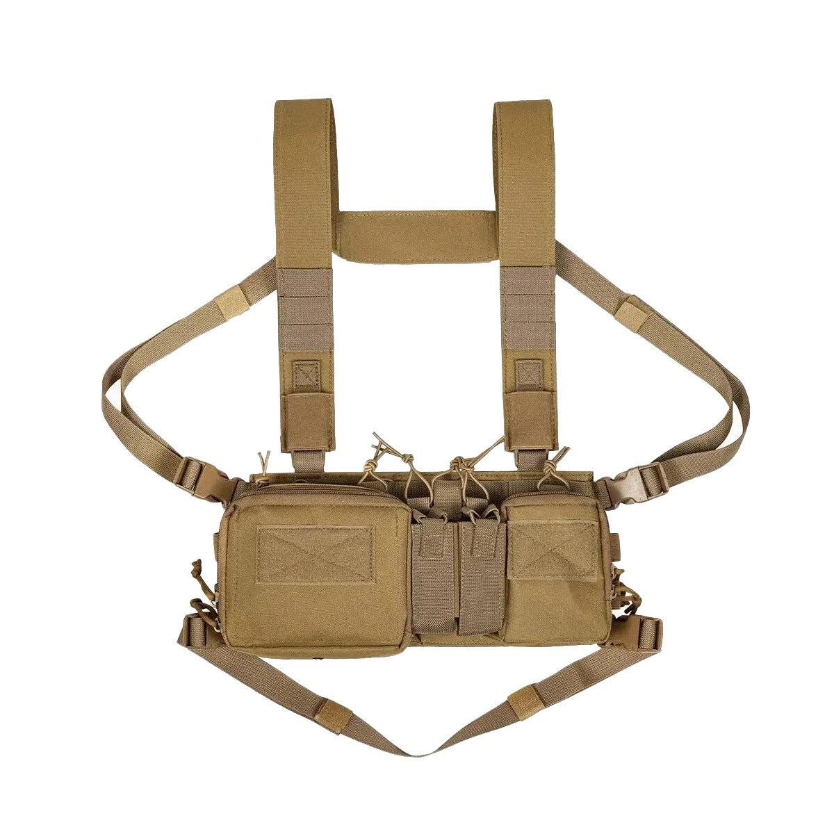 Fans Hanging Field Training Vest Multifunctional Strap Outdoor Camouflage, Military Fan Bag