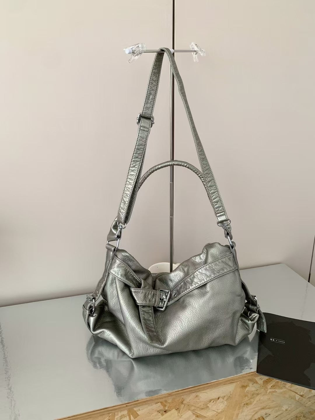 Capacity Soft Leather Retro Underarm Lazy Hot Women's Shoulder Bag
