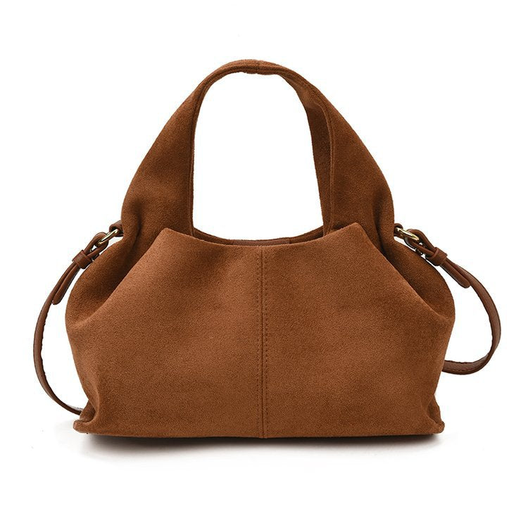 Women's Fashionable Pleated Cloud Large Capacity Portable Trendy Western Bags