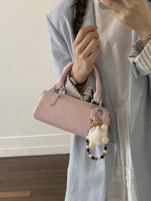 Fashion Popular Cylinder Boston Hand Holding Women's Shoulder Bag