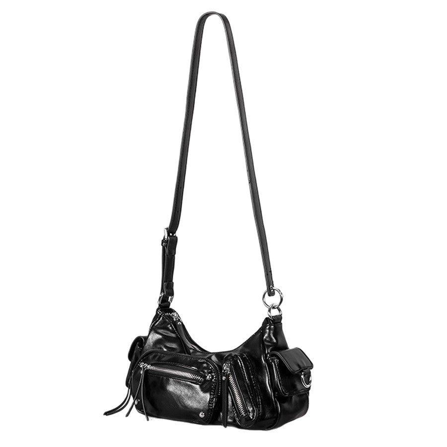 Women's Hot Style Vintage Rivet Underarm Machine Punk Women's Shoulder Bag