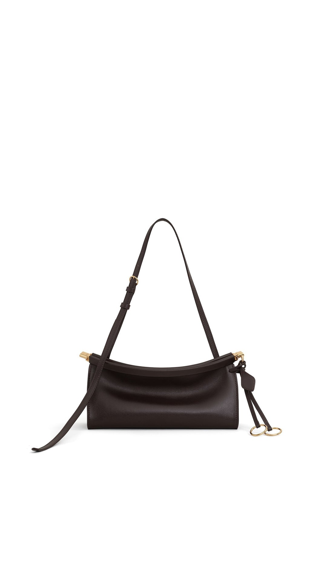 Women's Retro Curved Moon Baguette High-grade Versatile Clip Underarm Women's Shoulder Bag