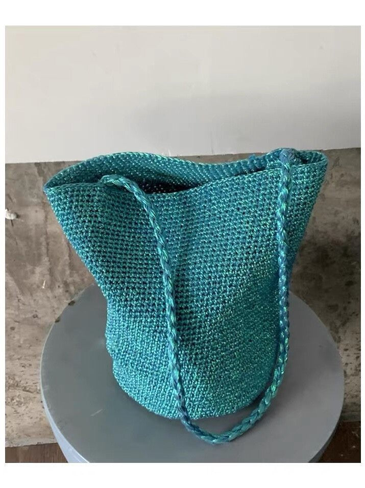 Elegant Design Versatile Hand-woven Commuter Underarm Women's Shoulder Bag