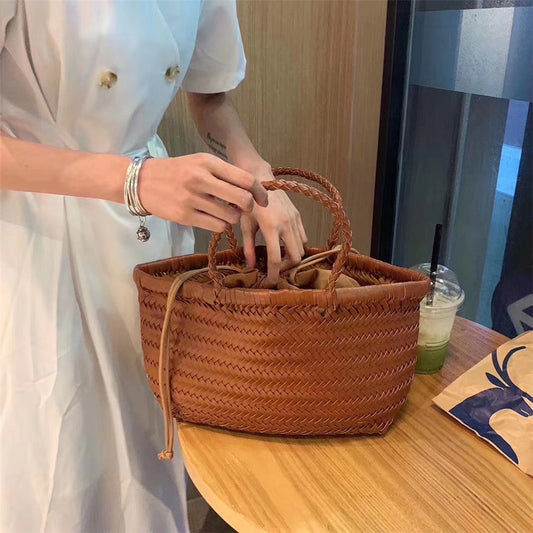 Women's Large Capacity Trendy Beach High-grade Soft Bags