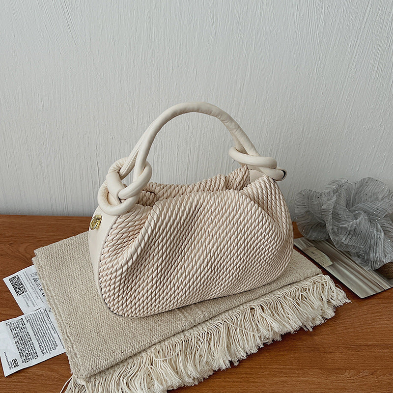 Capacity Rhombus Single Western Style Trendy Women's Handbag