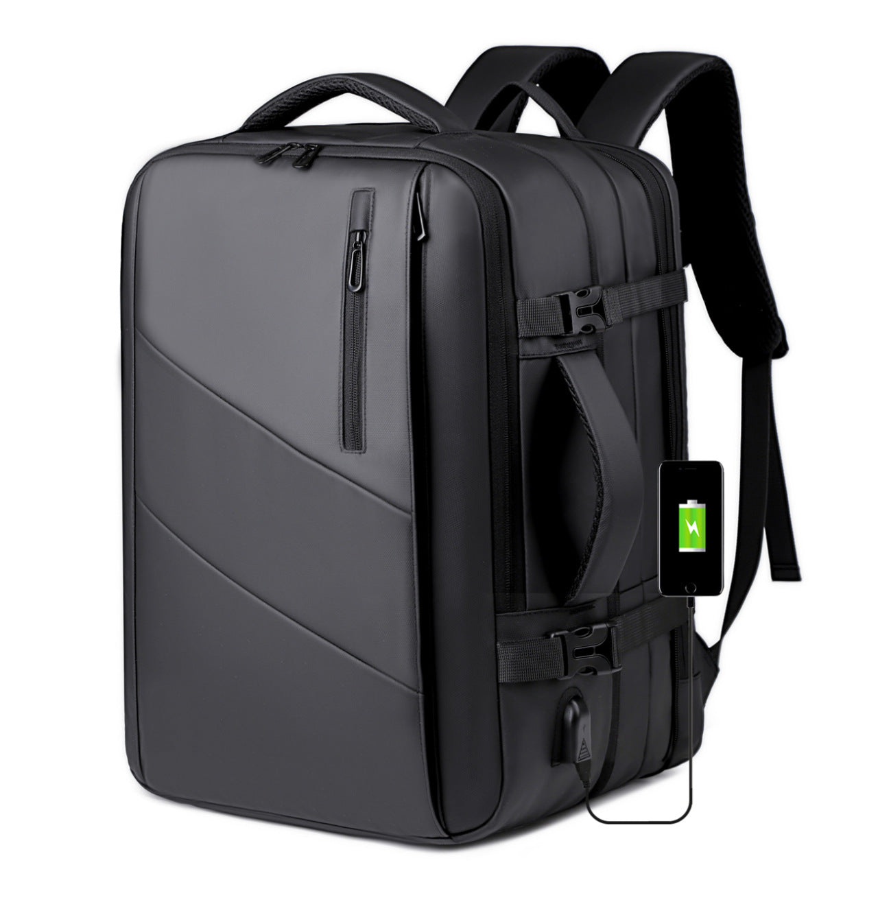 Men's Scalable Derm Computer Large Capacity Coverable Bags