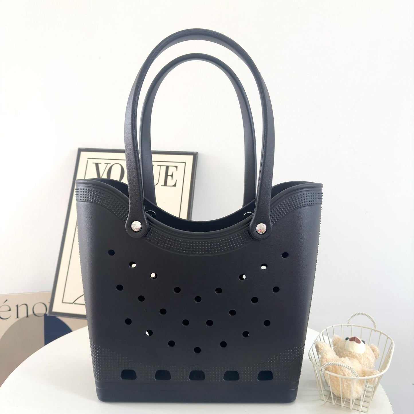 Hole Fashion Seaside Waterproof Beach Out Bags
