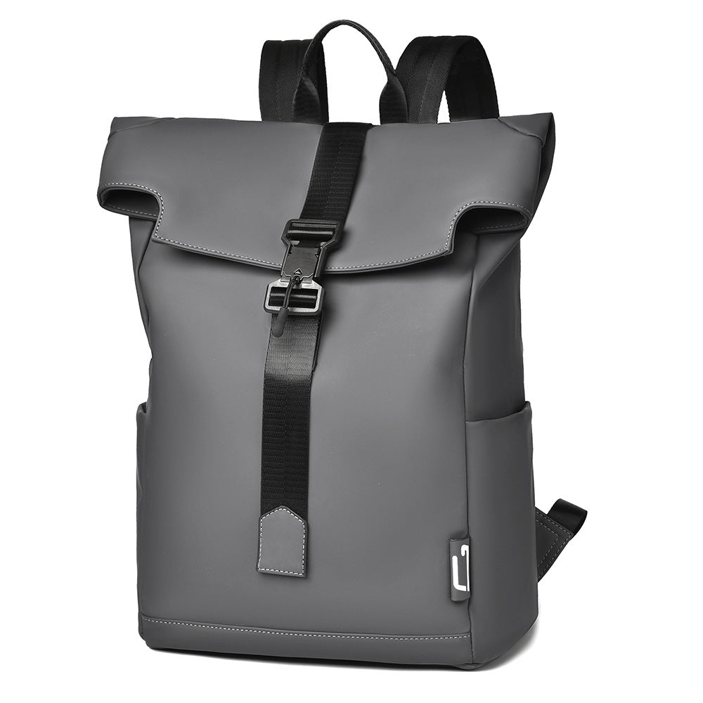 Men's Simple One Lightweight College Computer Commuting Business Backpack