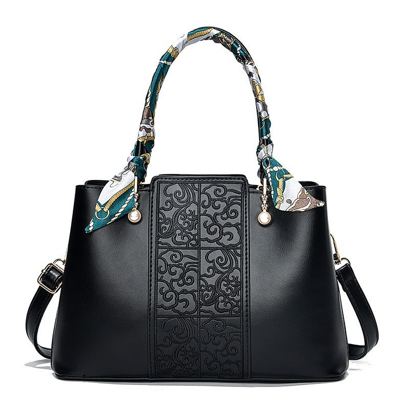 Bridal Wedding Embroidery Elegant High-grade Mom Large Women's Shoulder Bag