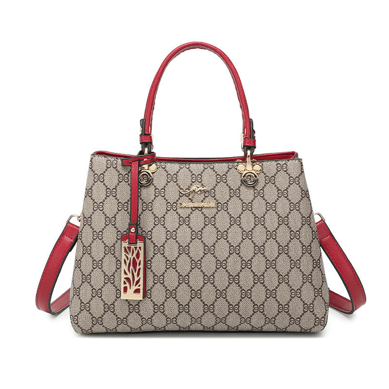 Women's Trendy Large Capacity Totes Retro Presbyopic Mummy Handbags
