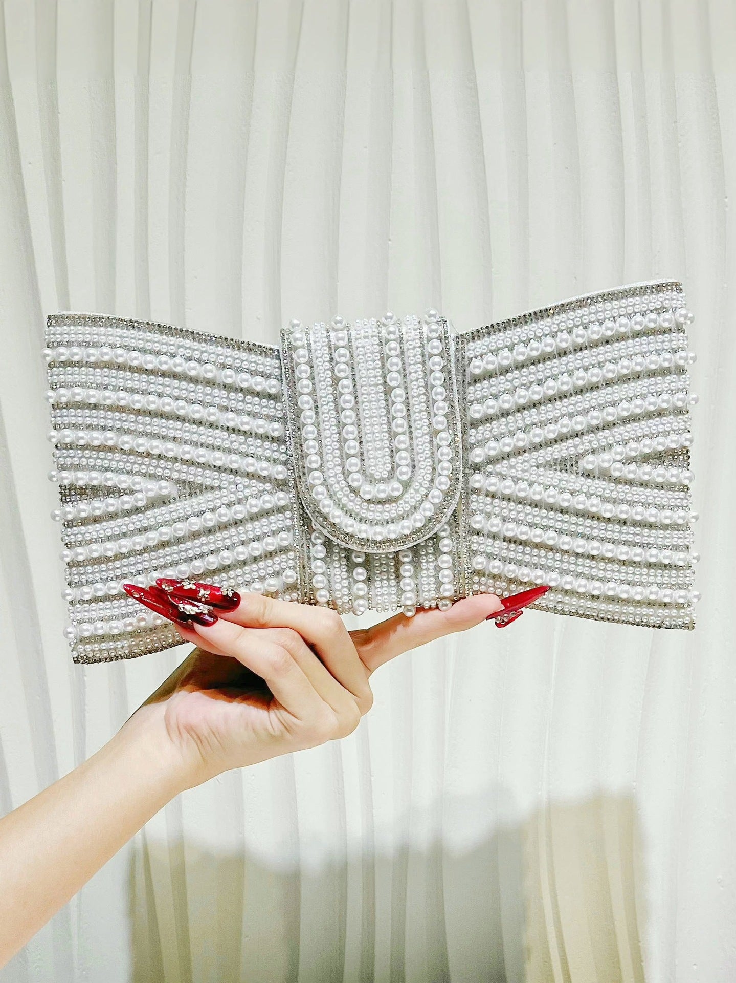Retro High-grade Clutch Full Diamond Dinner Ladies Bags