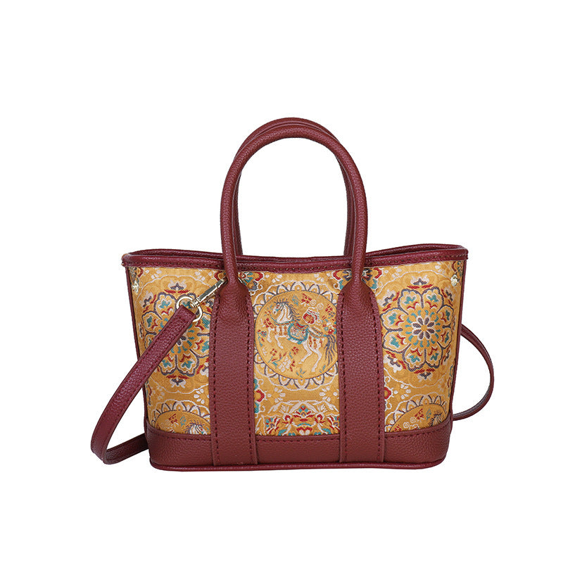 Women's Chinese Style Cloth Song Dynasty Brocade Women's Shoulder Bag
