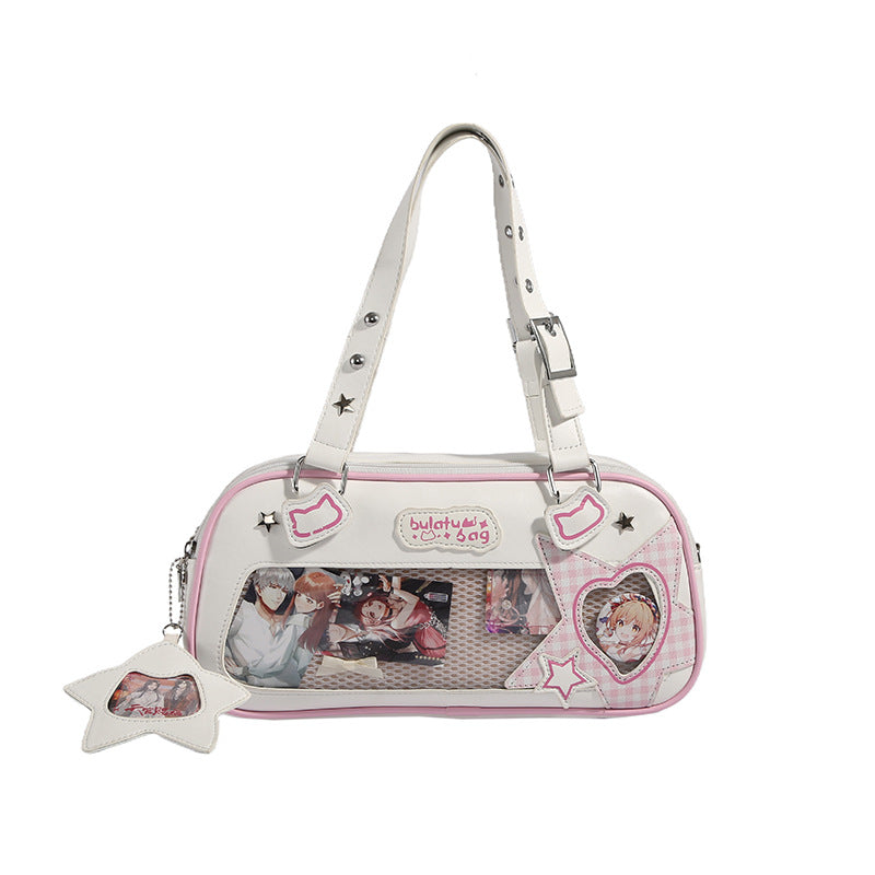 Rice Leisure Cartoon Large Capacity Uniform Bags