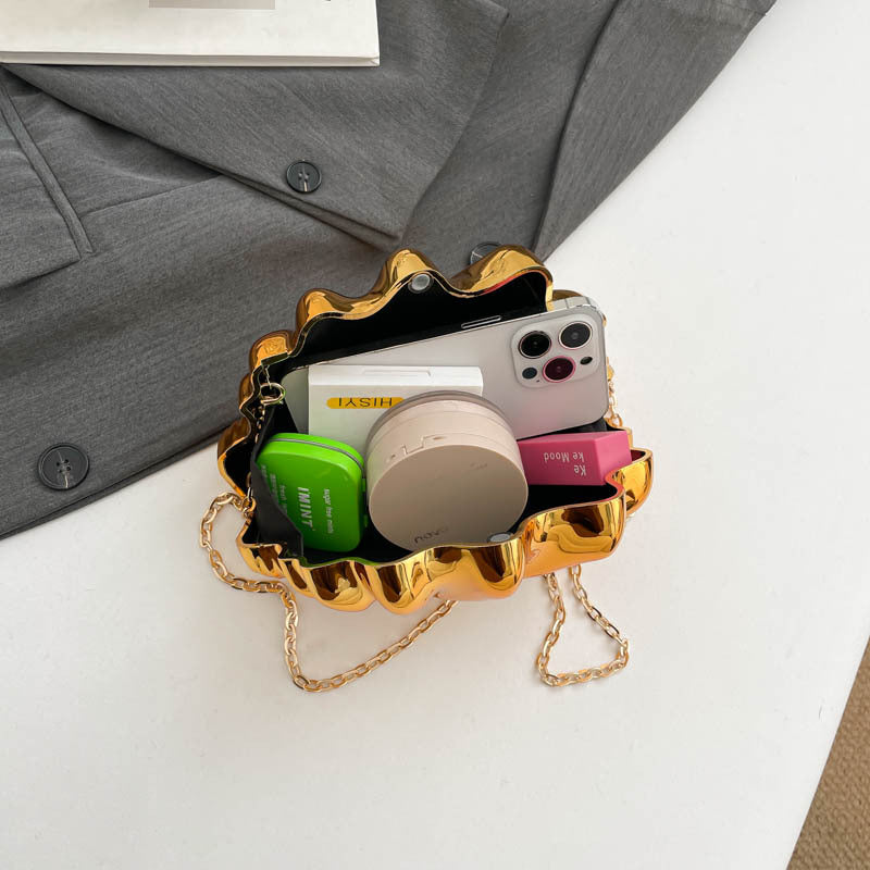 Acrylic High Sense Shell Pattern Banquet Bags