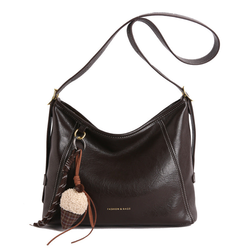 Women's Retro Lazy Style High-grade Simple Trendy Women's Messenger Bag
