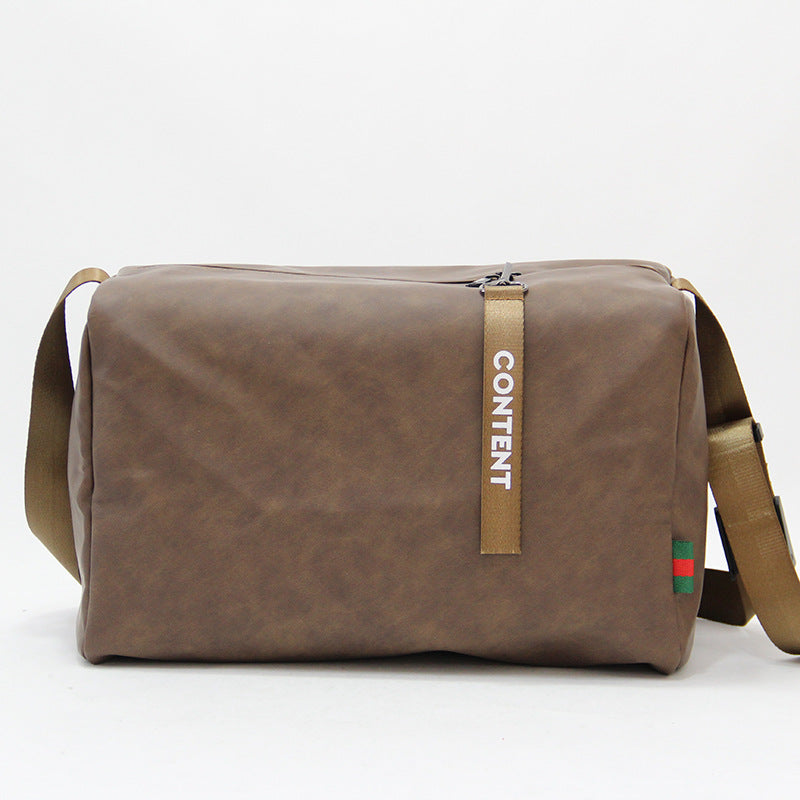 Upgraded Reinforced Waterproof Zipper Fashion Thickened Soft Shoulder Bags