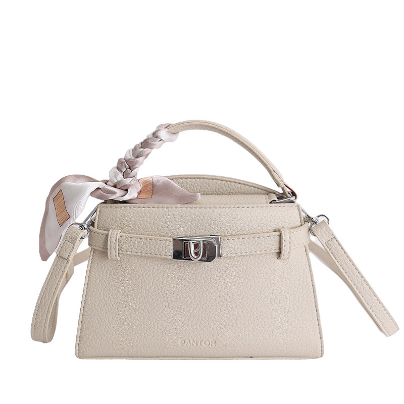 Women's Korean Style Niche Portable Pouch Spring Stylish Good Texture Women's Messenger Bag