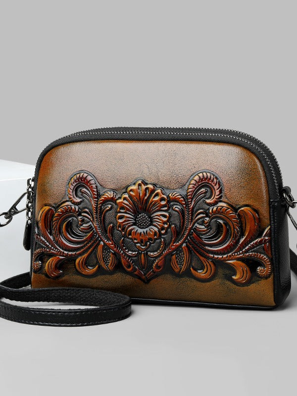 Women's Retro Mom Style Western Temperament Chinese Bags