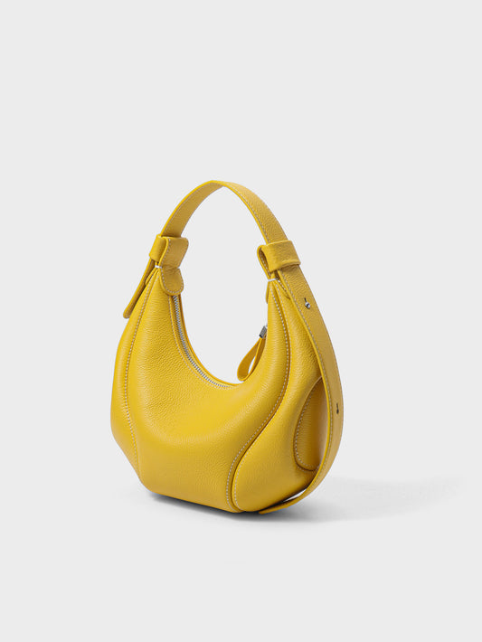 Women's Fashion Underarm Summer First Layer Cowhide Bags