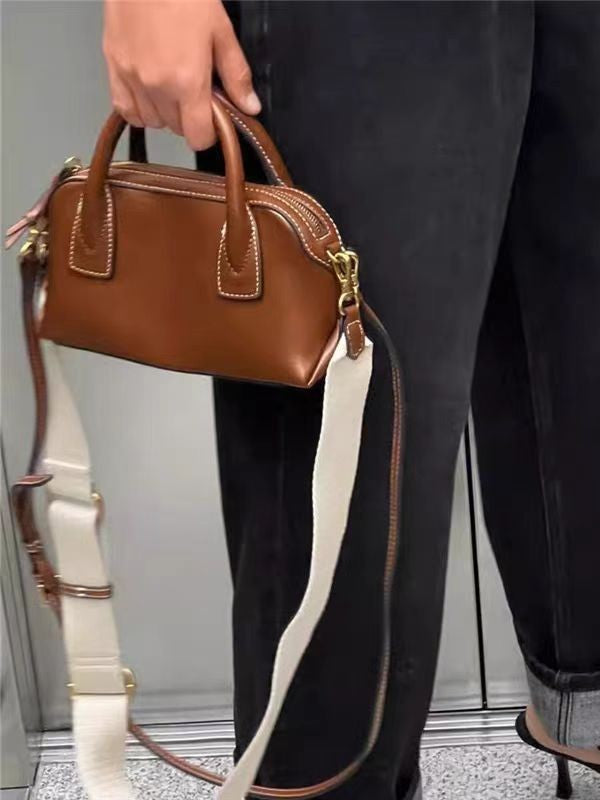 Z Niche Bowling Simple Fashion High-grade Women's Handbag