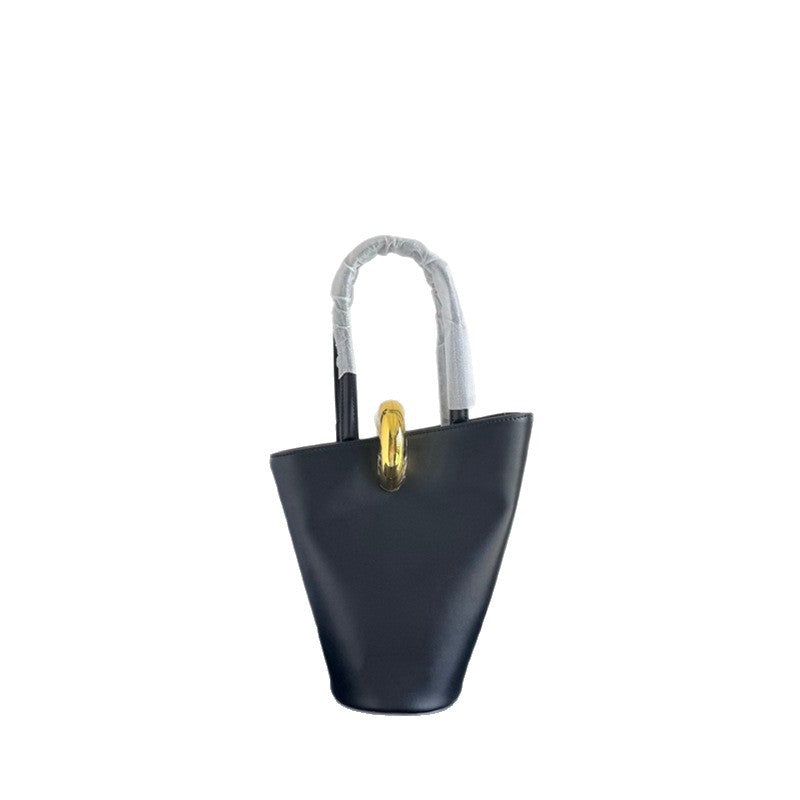 Women's Bracelet Straw Woven Gold Vegetable Basket Women's Shoulder Bag