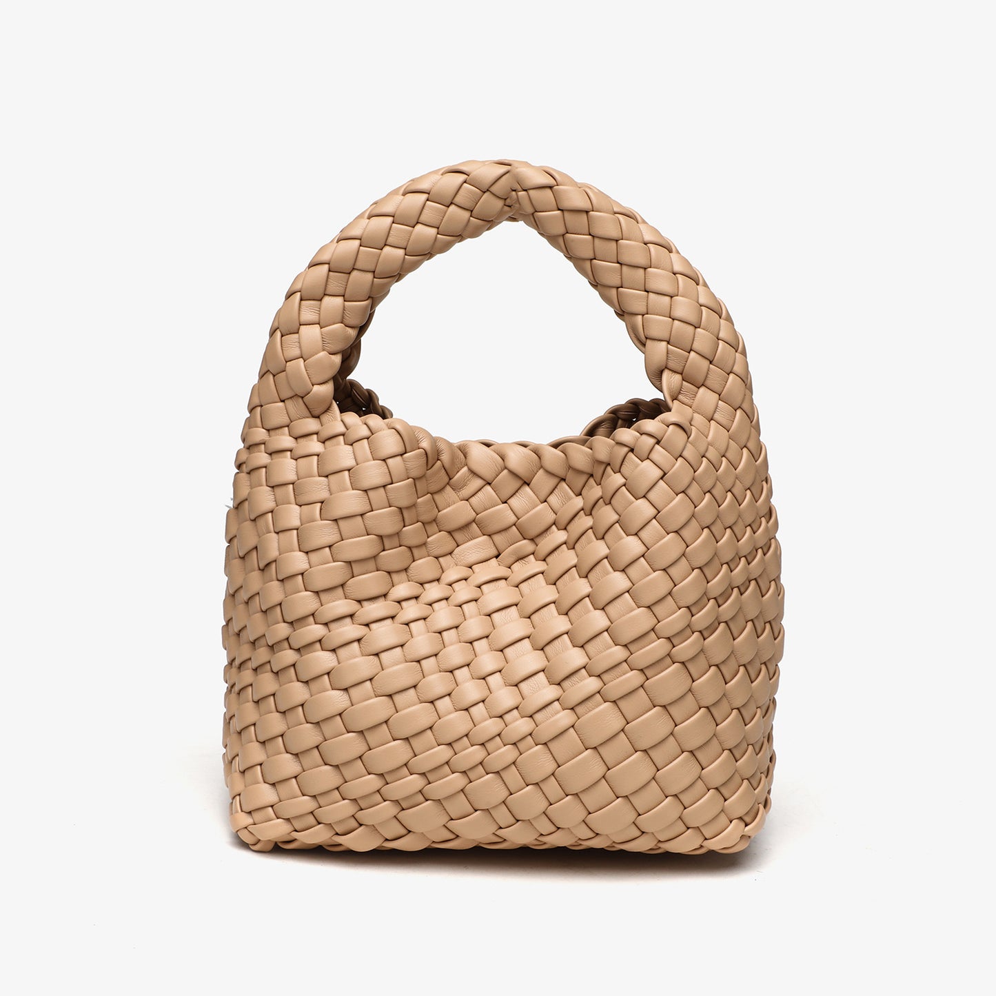 Trendy High-grade Hand-woven Vegetable Basket Woven Women's Shoulder Bag
