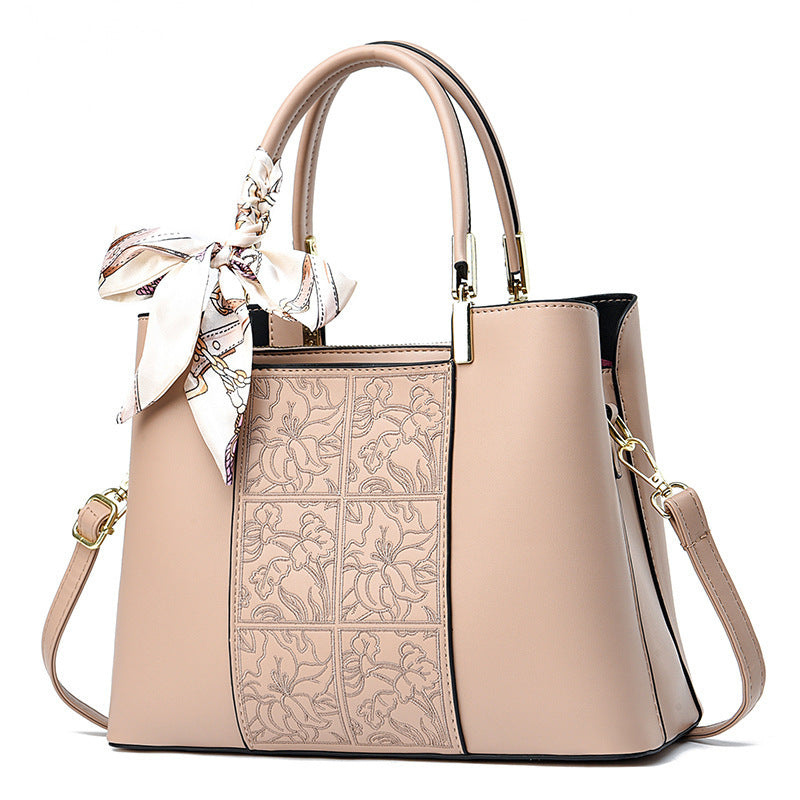Women's Texture Chinese Embroidery National Style Mother's Day Large Women's Handbag