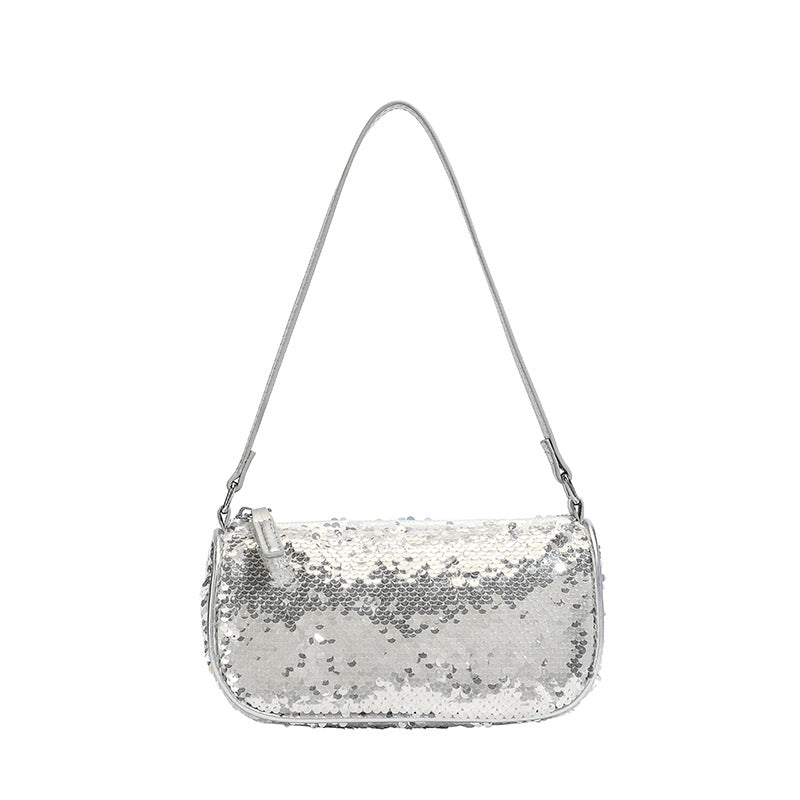 Women's High-grade Sequined Crystal Nightclub Disco Dancing Exquisite Women's Shoulder Bag
