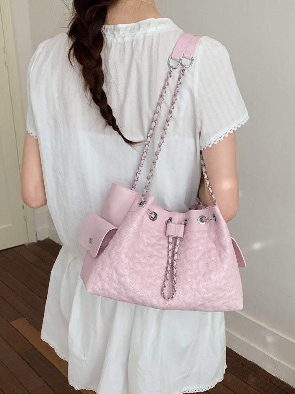 Korean Style Niche Fashion Sweet Chain Women's Shoulder Bag