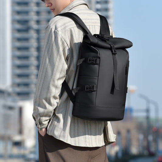 Men's Trendy Retro Large Capacity Fashion Commuter Leisure Backpack