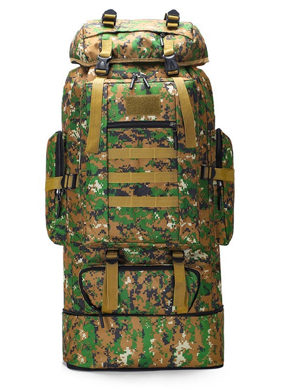 Women's & Men's Large Capacity Expandable Heightened Camping Mountain Climbing, Hiking Bag