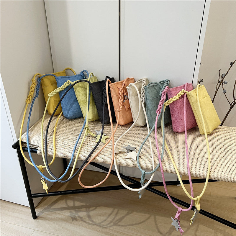 Cabinet Summer Dopamine Texture Mini Fashion Women's Shoulder Bag