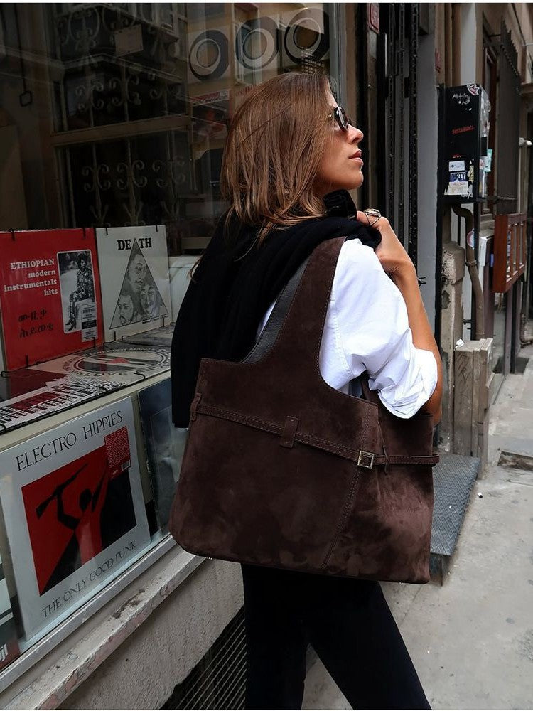Soft Leather Fashion Large Capacity Totes Women's Shoulder Bag
