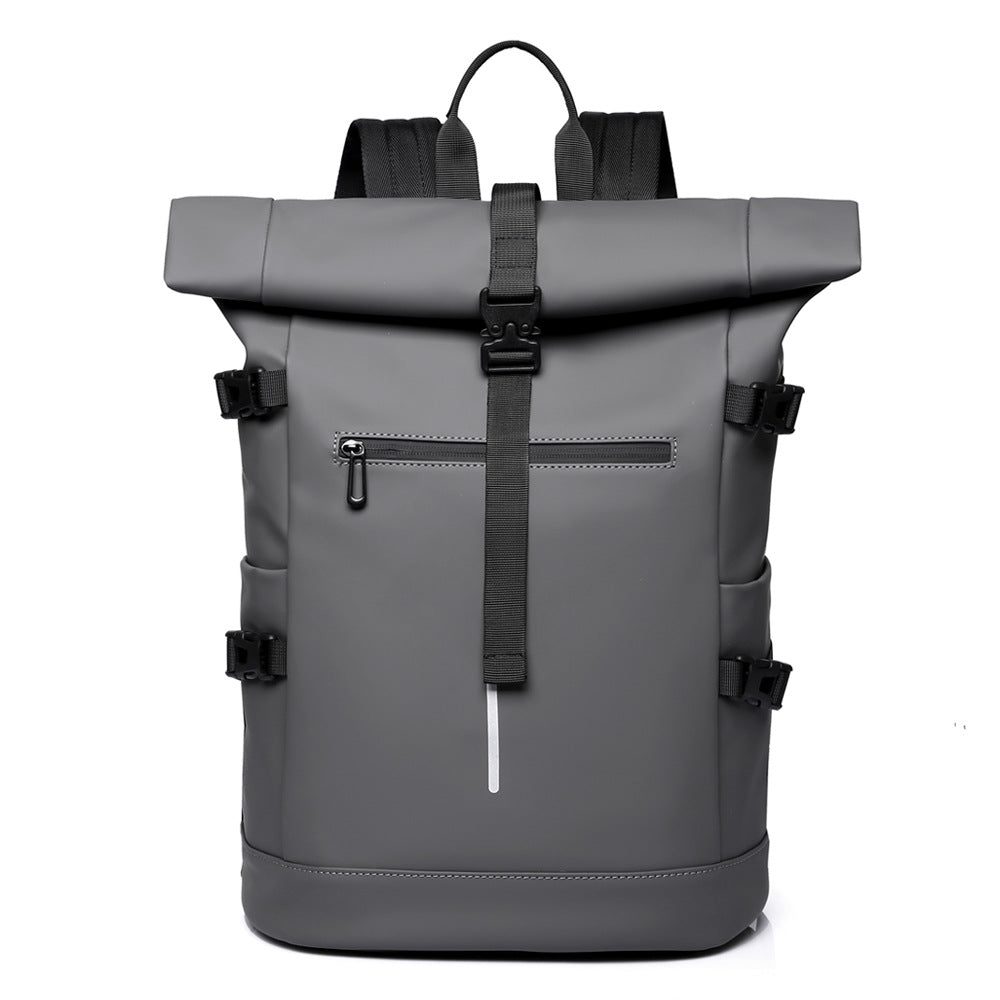 Curved Edge Inch Computer Top Roll Cover Leisure Backpack
