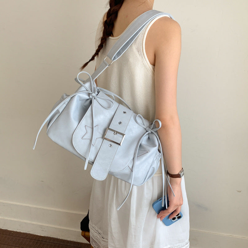 Women's High-grade Retro Spring Personality Trendy Light Women's Messenger Bag