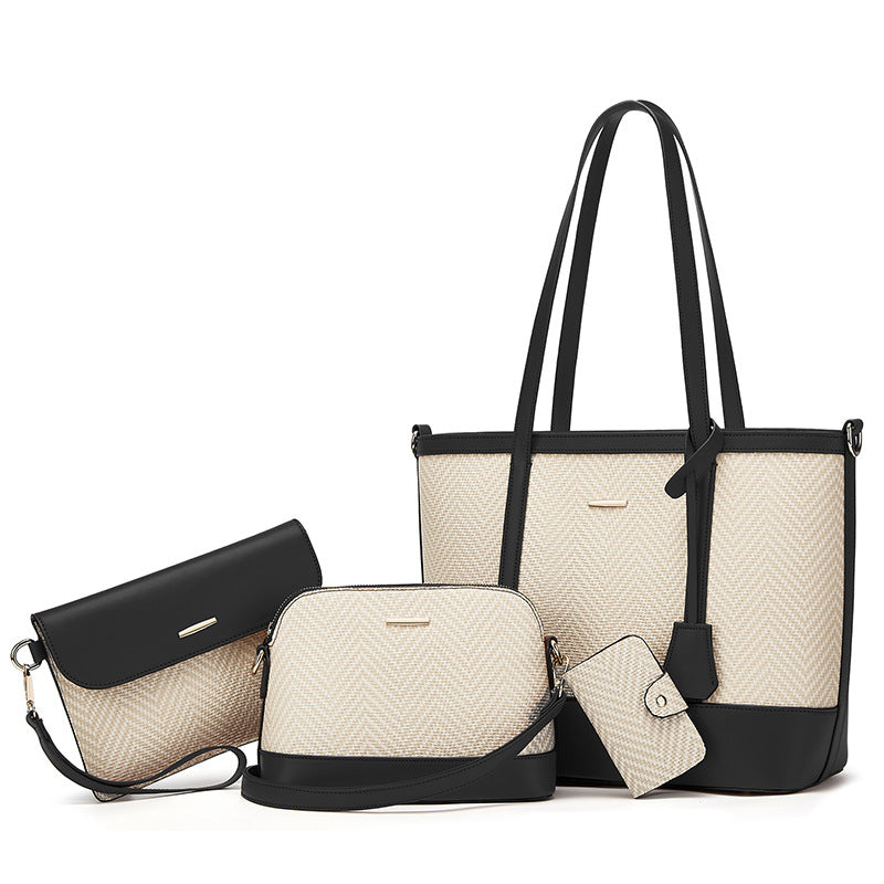 Women's Trendy Fashion Combination Large Capacity Women's Shoulder Bag