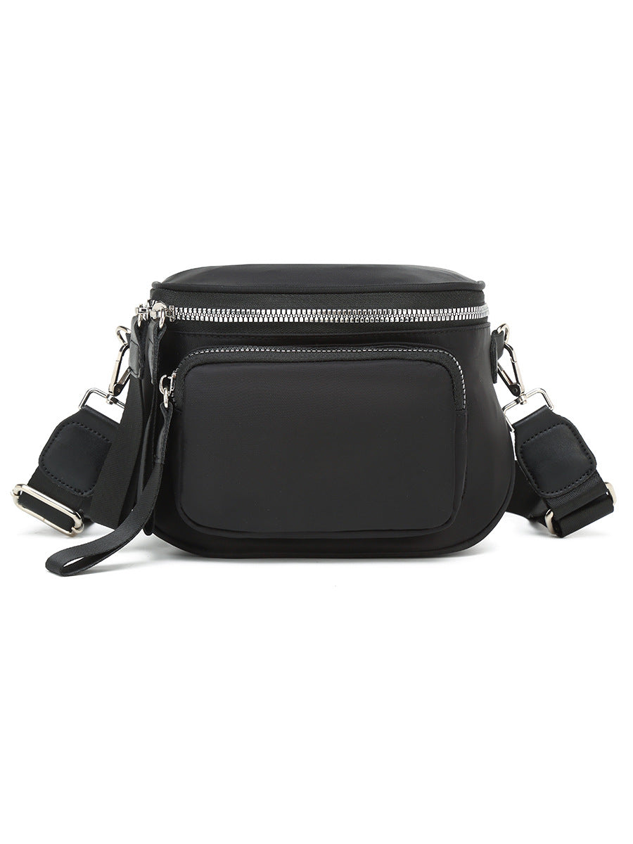 Women's Saddle Fashion Large Capacity Waterproof Nylon Women's Messenger Bag