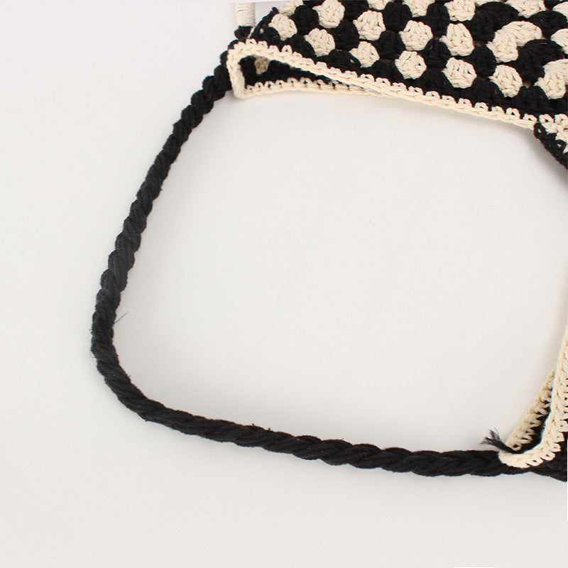 Women's Lazy Style Woven Summer Large Capacity Design Women's Shoulder Bag