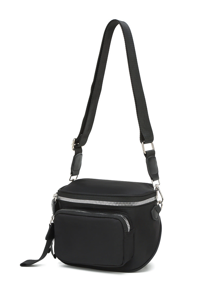 Women's Saddle Fashion Large Capacity Waterproof Nylon Women's Messenger Bag