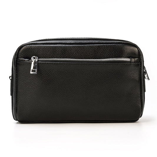 Men's Leather Large Capacity Multifunctional Wrist Vintage Men's Clutch