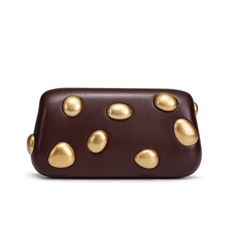 Metallic Personality Minimalist Elegant Dinner Clutch Bags