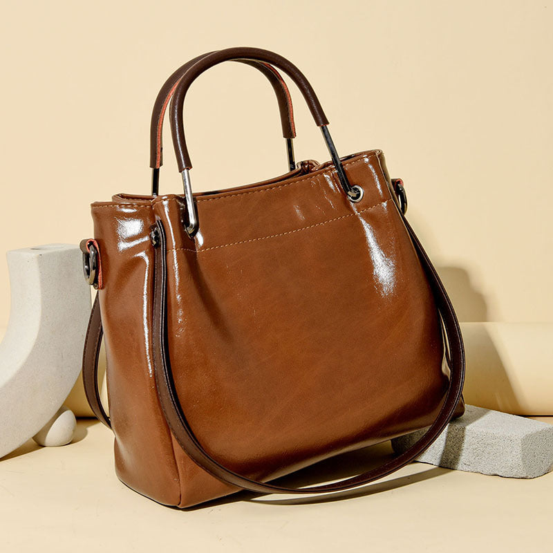 Women's Large Capacity Retro Style Trendy High-grade Women's Handbag