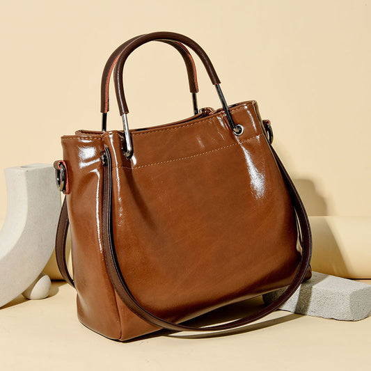 Women's Large Capacity Retro Style Trendy High-grade Women's Handbag
